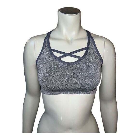 Reebok Sports Bras Lot of Three Pink Black Strappy Small EUC - Picture 2 of 10